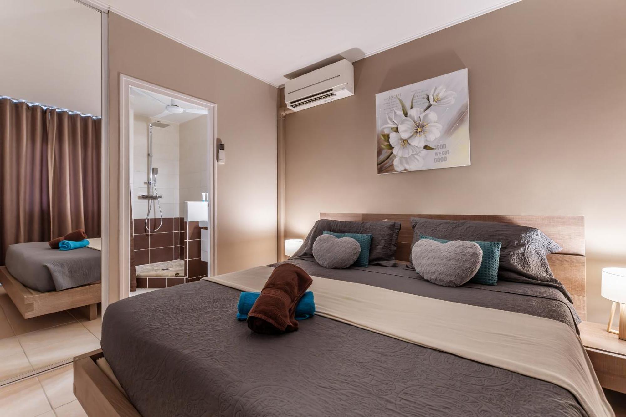 Vue Imprenable Sur Le Lagon, Appartement 1Ch 4P Baie Nettle 외부 사진