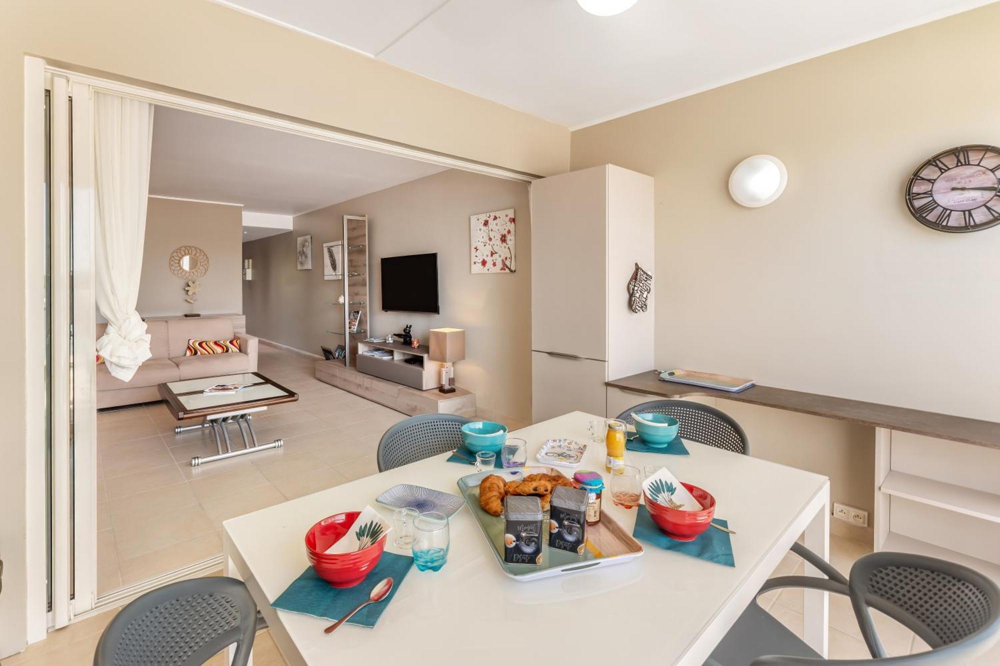 Vue Imprenable Sur Le Lagon, Appartement 1Ch 4P Baie Nettle 외부 사진